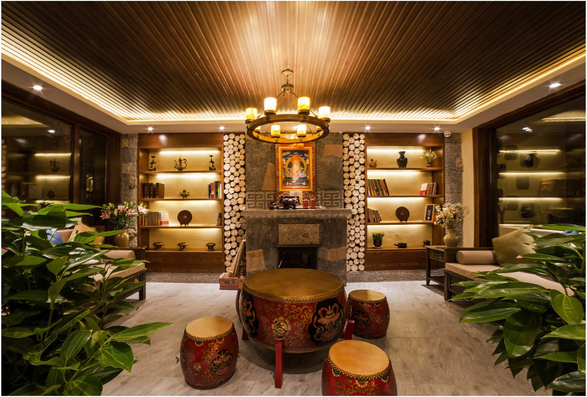 Blossom Dynasty Inn Shangri-La Exterior foto