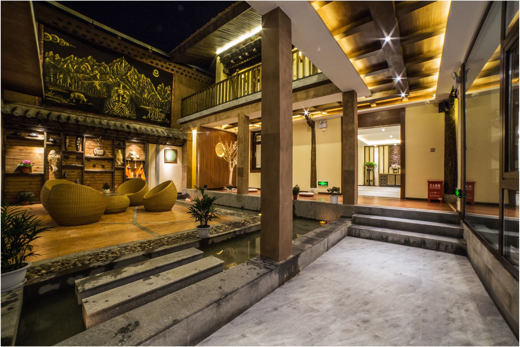 Blossom Dynasty Inn Shangri-La Exterior foto